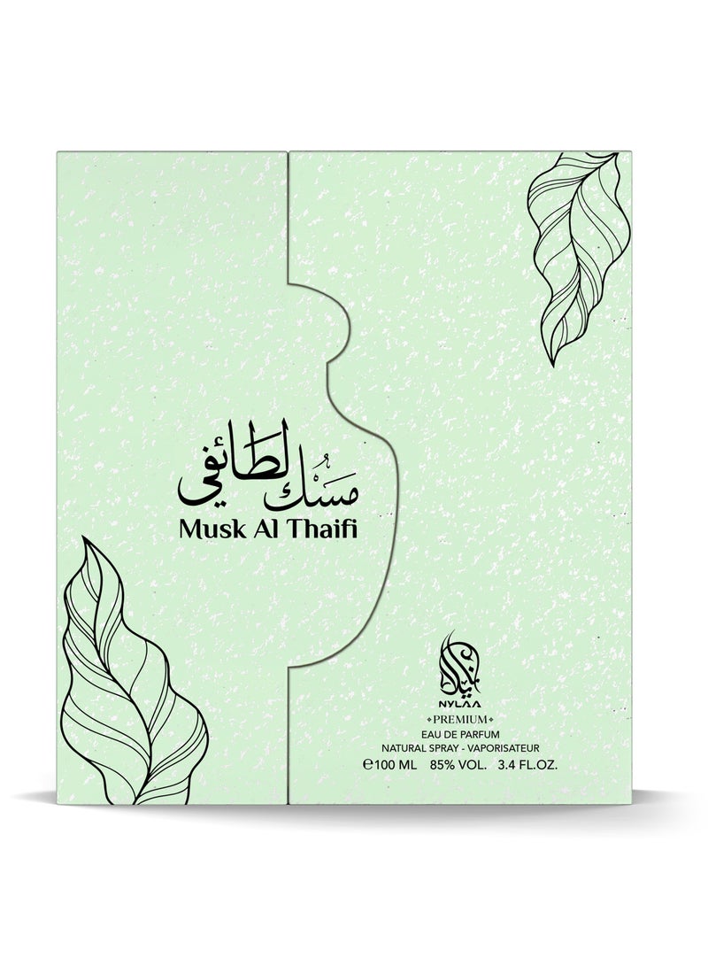 NYLAA Musk Al Thaifi Eau De Parfum(EDP) 100ML | Premium Unisex (Men and Women) Perfume | Long Lasting Fragrance | Daily Use Perfume - Image 3