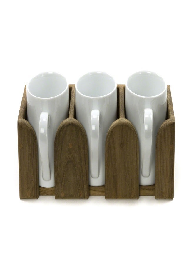 Whitecap Teak Whitecap IndustriesWhitecap 62410 Teak Three-Mug Rack - Image 2