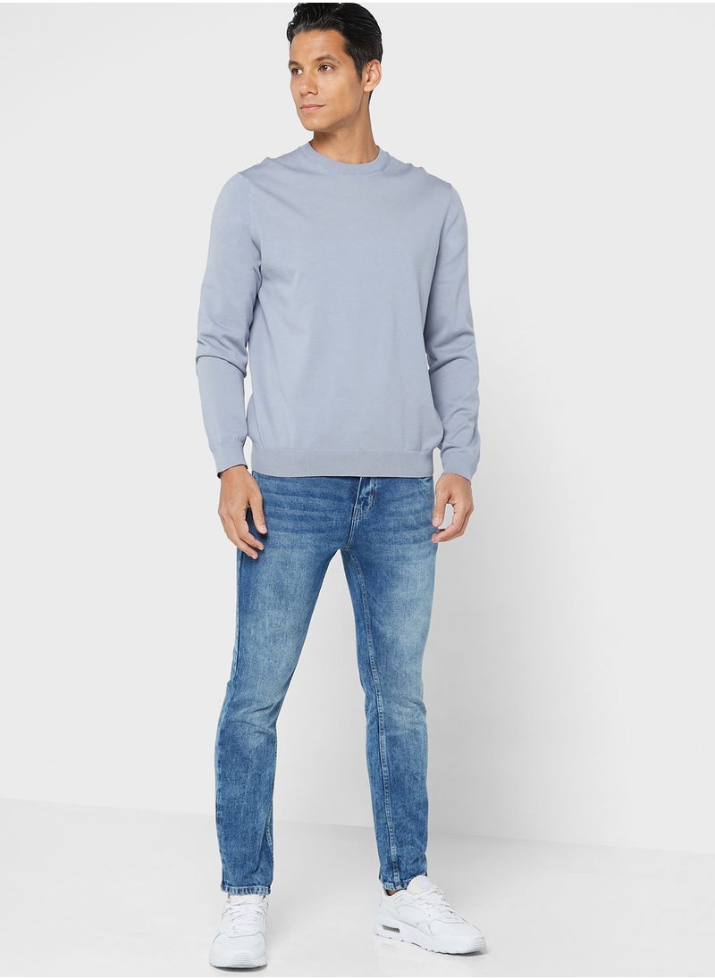 Seventy Five - Slim Fit Washed Jean - Image 1