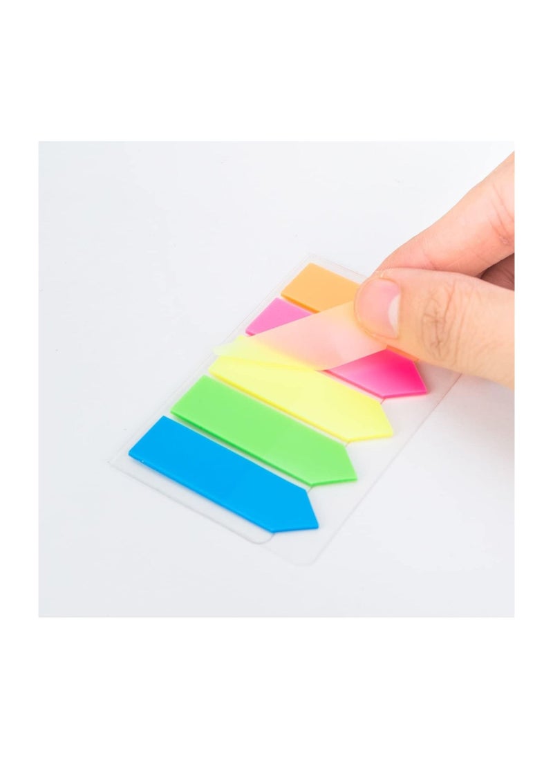 Deli - 6-Pack Index Tab With Pointed Tip Multicolour - Image 1