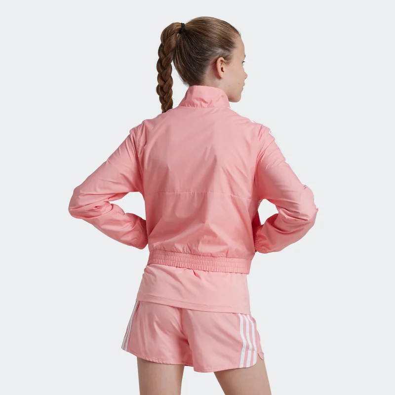 adidas TRAIN ESSENTIALS FULL-ZIP HOODIE JUNIOR GIRLS