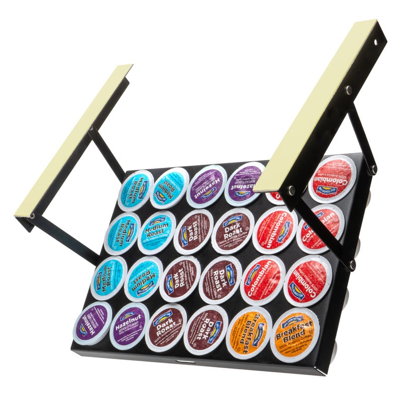 COFFEEKEEPERS Under Cabinet Coffee K-Cup(tm) Holder (Patented Technology) 13"" Wx9 Lx1 H - Image 1