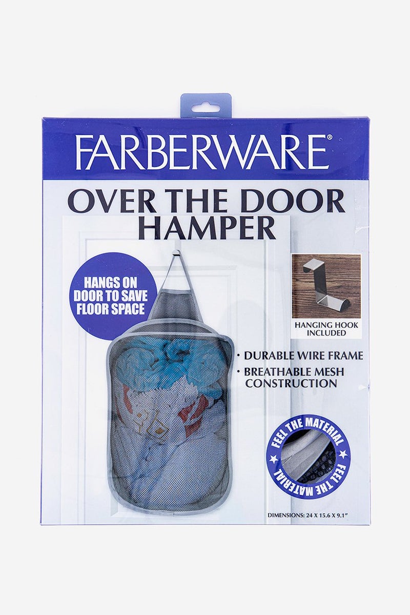 Farberware Hanging Storage Bag, Black and Grey - Image 1