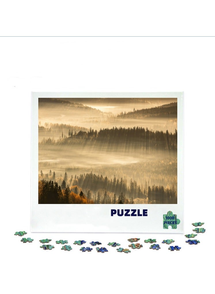 Anna 1000 pieces of colorful 3D puzzles - Image 1