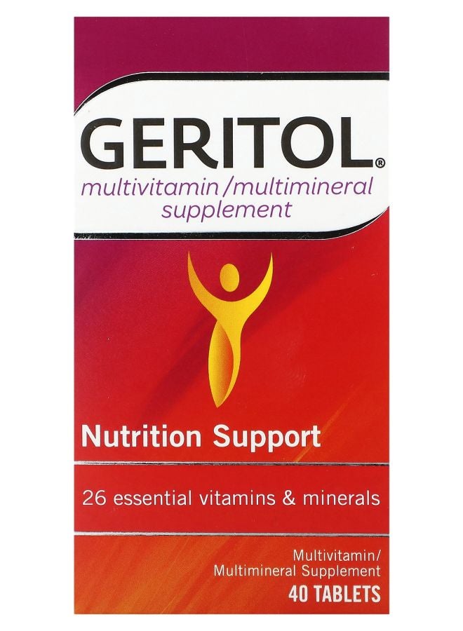 Multivitamin/Multimineral Supplement 40 Tablets