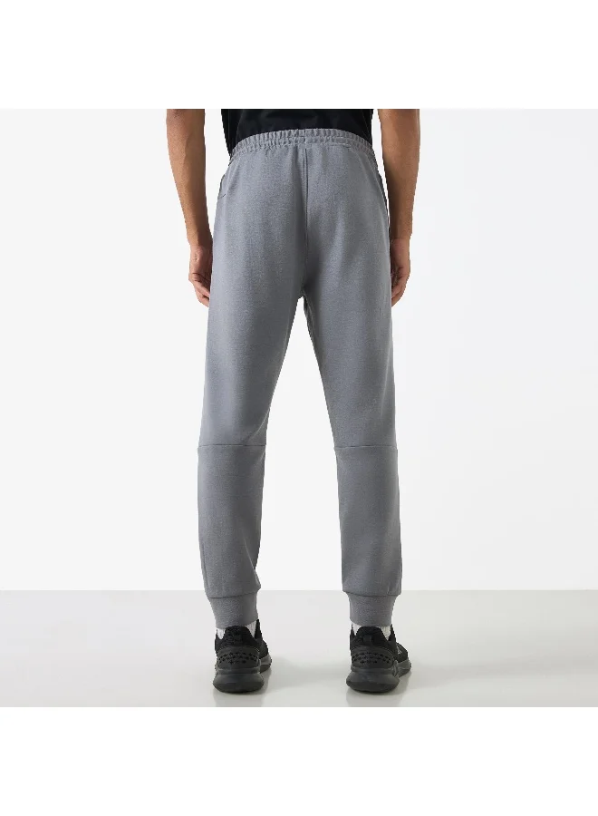 Kappa Joggers With Heat Sealed Zipper