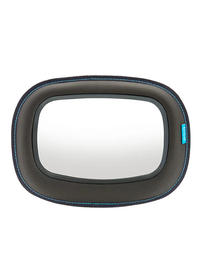 Munchkin Baby In-Sight Car Mirror, Superior Reflection and Wide Angle View of Baby, Grey