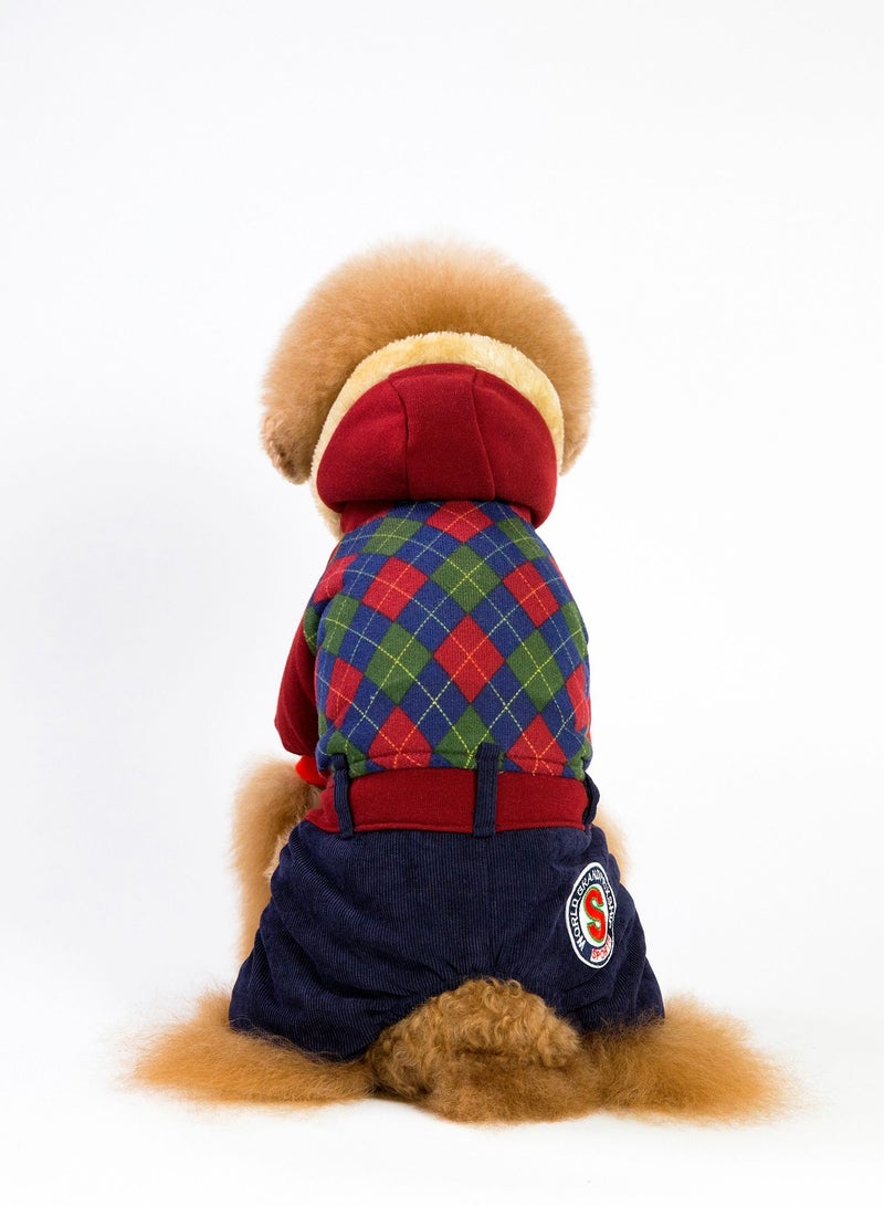 Loquat Pet clothes with thick coats Multicolour - Image 2