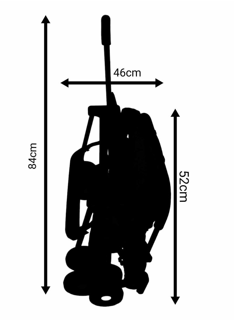Everything For Kids Lightweight Stroller with Adjustable Seat and Convenient Storage Basket  - Image 3
