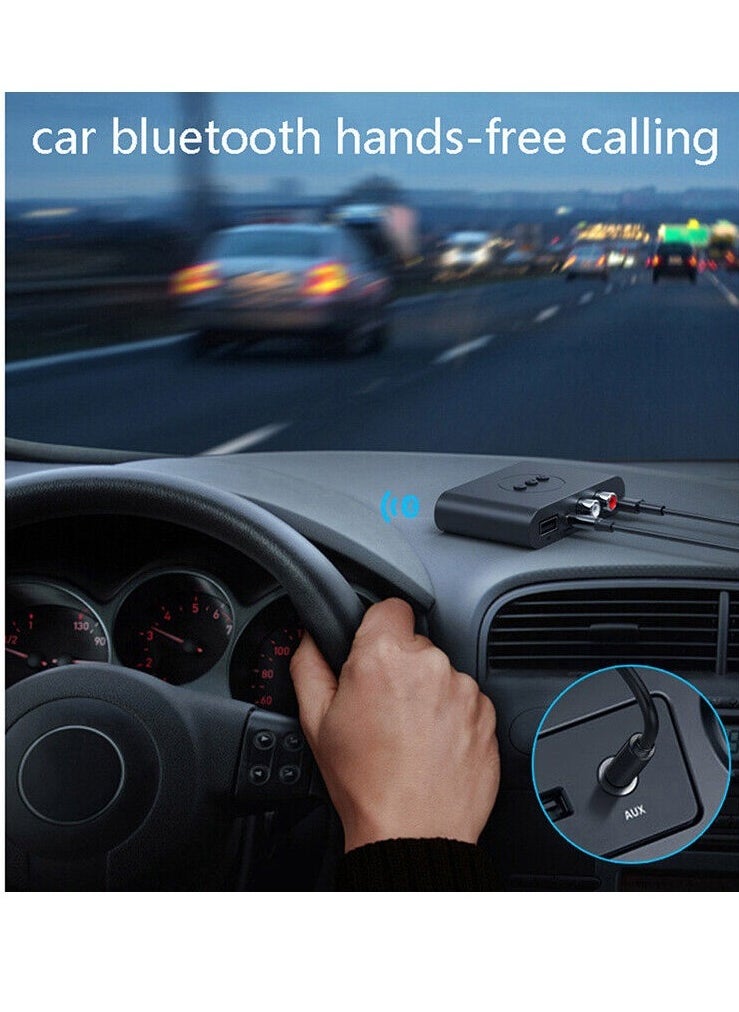 Generic - Wireless Bluetooth Extender, Bluetooth 5.2 Receiver 3.5mm Support U Disk Playback USB Bluetooth Sound Adapter for Car Speakers - Image 1