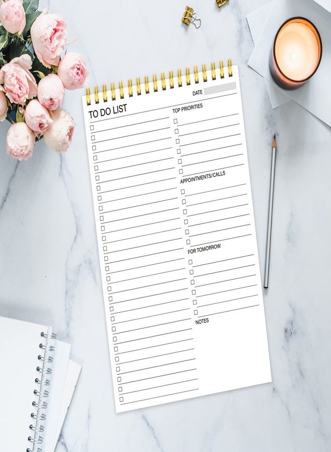 JOYMIA To Do List Notepad - 160pages Daily Planner Notepad Double Side Use To Do List Notebook, 6.5" X 9.8" Task Organizer with Checklist for Productivity Simple Layout - Image 5