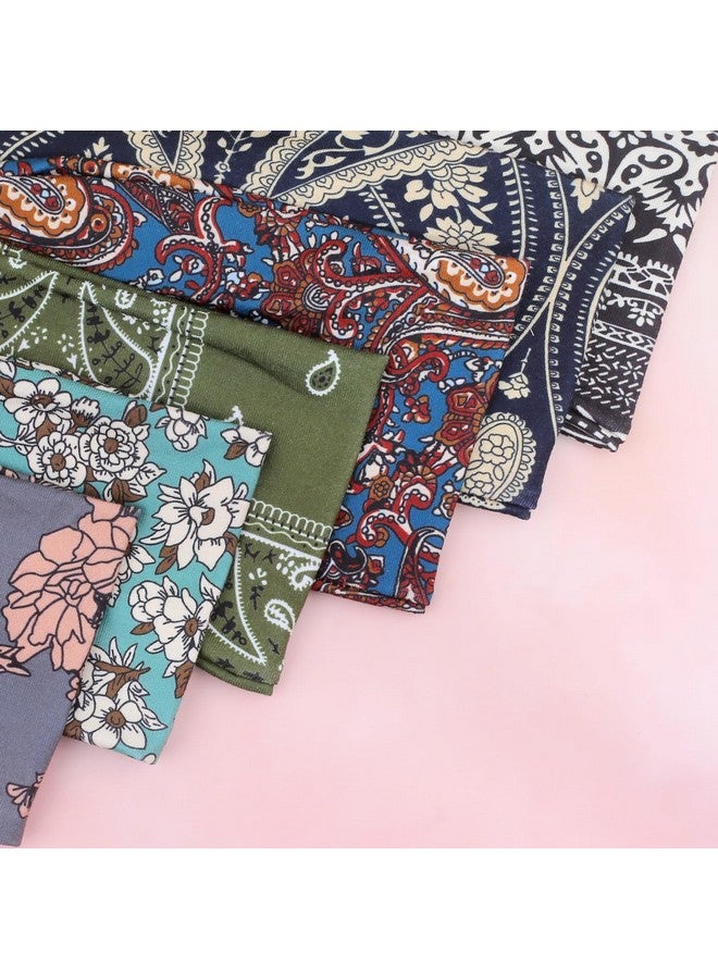 IVARYSS Headbands For Women Nonslip Premium Stretchy Head Bands Hair Accessorieswear For Yoga Fashion Working Out Travel Or Running 6 Pack Boho - Image 2