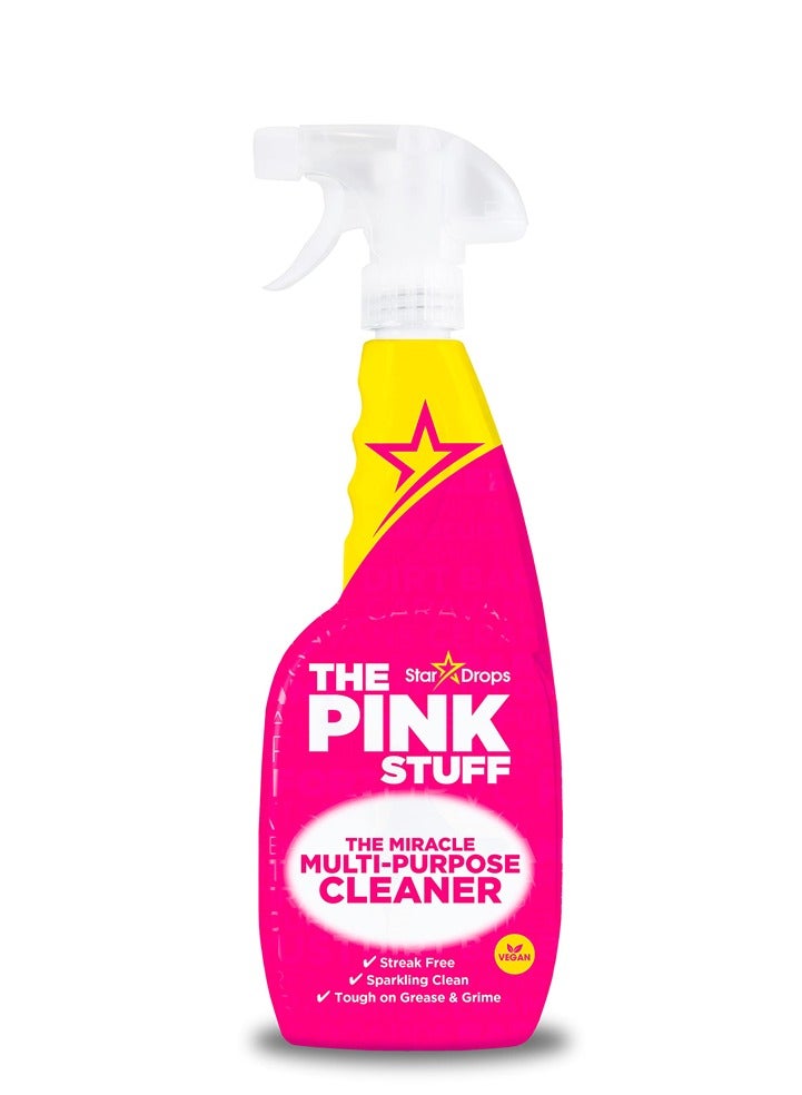 THE PINK STUFF Stardrops The Pink Stuff Miracle Multi Purpose Oven Wall Tile wash Basin spray cleaner 750m - Image 1