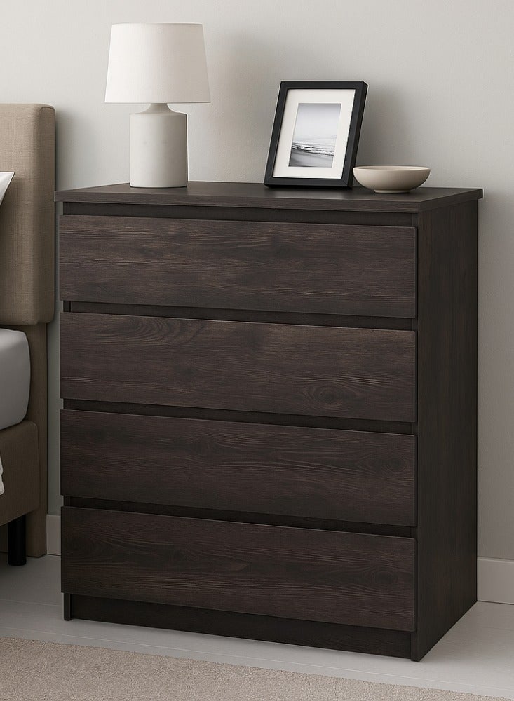 KRESLO Novo Chest of Drawers - 4 Drawers | Modern Design and Malaysian Made - Image 1