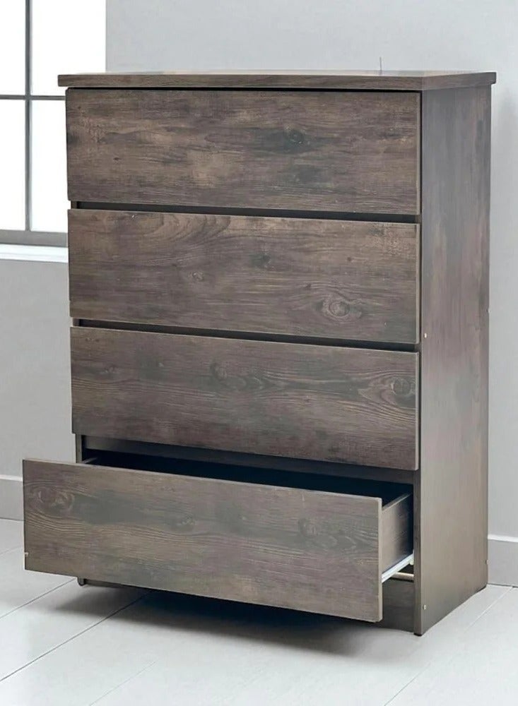 KRESLO Novo Chest of Drawers - 4 Drawers | Modern Design and Malaysian Made - Image 2