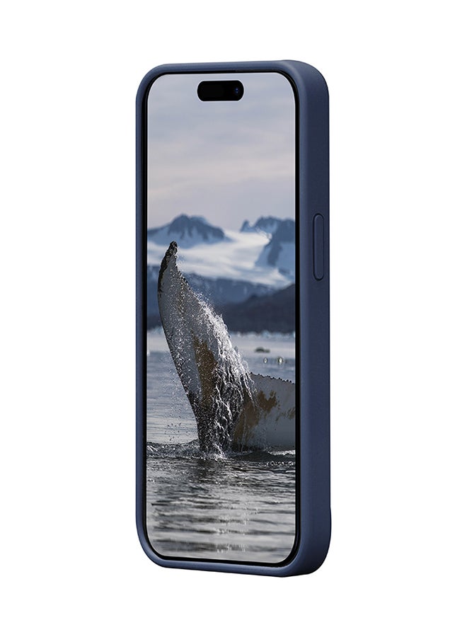 DBRAMANTE1928 جراب MagSafe لجهاز iPhone 15 Pro باللون الأزرق الهادئ - Image 4