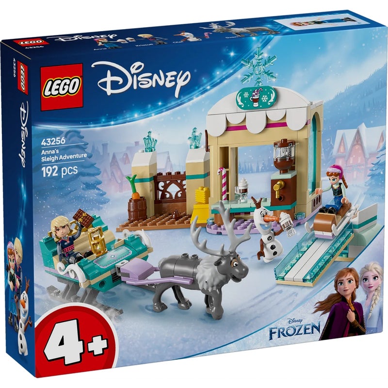 LEGO - Disney Anna's Sleigh Adventure 192 Pieces - 43256 - Image 1