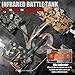 Supdex 124 RC Battle Tank Set Remote Control Chinese Type 99 and Russian T90 Army Toy That Shoots for Kids and Adults 24G RC Vehicle Model Tank 6 Year Old with Sound Smoke and Lights - Image 4