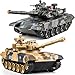 Supdex 124 RC Battle Tank Set Remote Control Chinese Type 99 and Russian T90 Army Toy That Shoots for Kids and Adults 24G RC Vehicle Model Tank 6 Year Old with Sound Smoke and Lights - Image 3