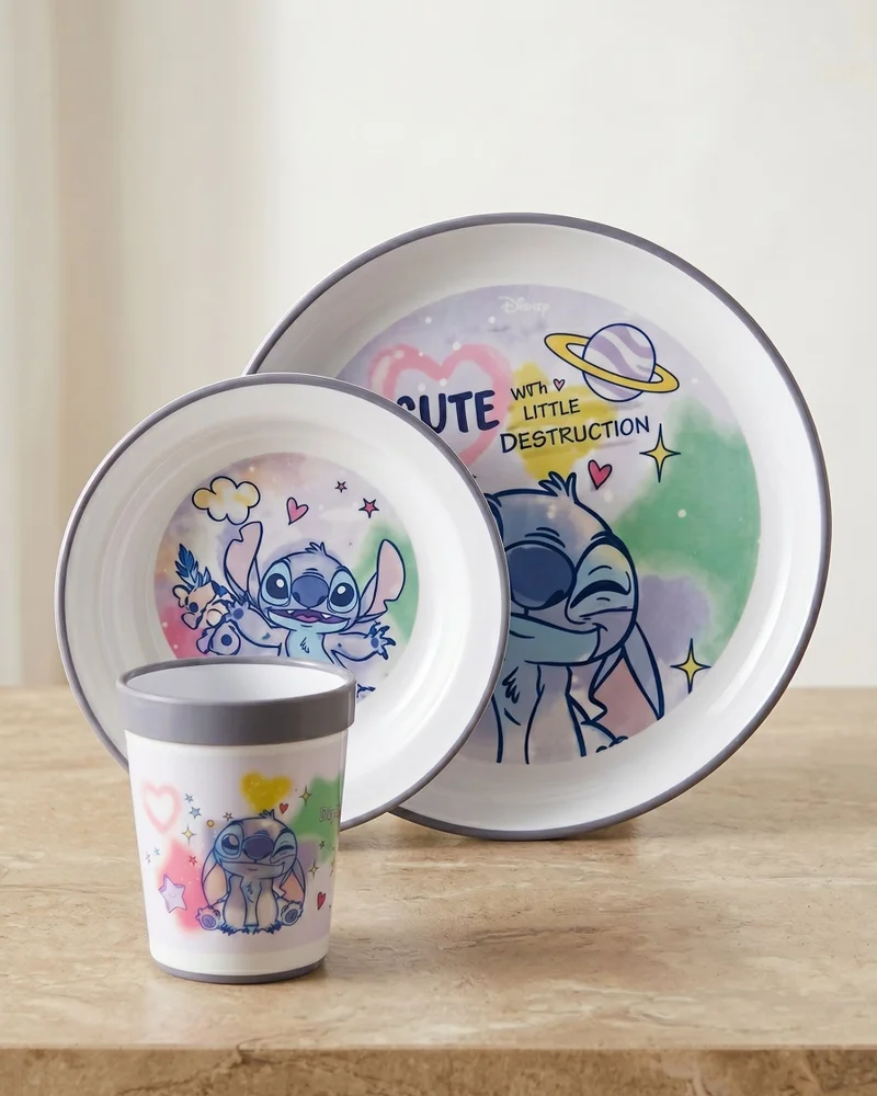 REDTAG Blue Stitch 3-Piece Breakfast Set