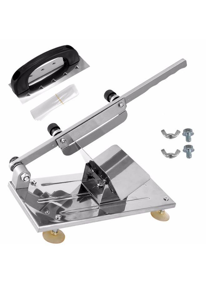 Y&D Frozen Meat Slicer Silver  - Image 4