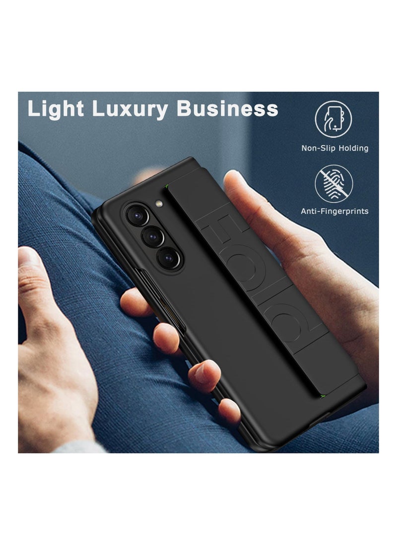 Case for Samsung Galaxy Z Fold 5, Hard PC Shockproof Cover with Camera Protective Case Slim Thin Protective Sleeve Thin Protective Case Stylish Tough & Thin Cover for Galaxy Z Fold 5 - Image 3