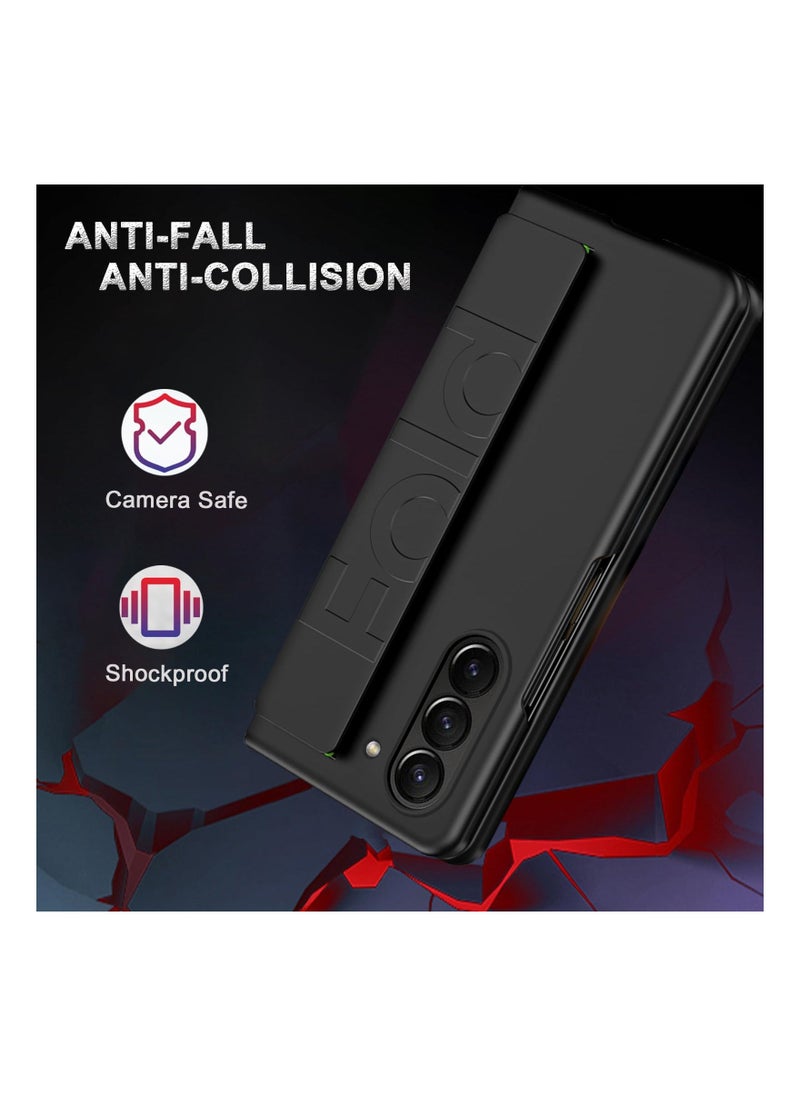 Case for Samsung Galaxy Z Fold 5, Hard PC Shockproof Cover with Camera Protective Case Slim Thin Protective Sleeve Thin Protective Case Stylish Tough & Thin Cover for Galaxy Z Fold 5 - Image 5
