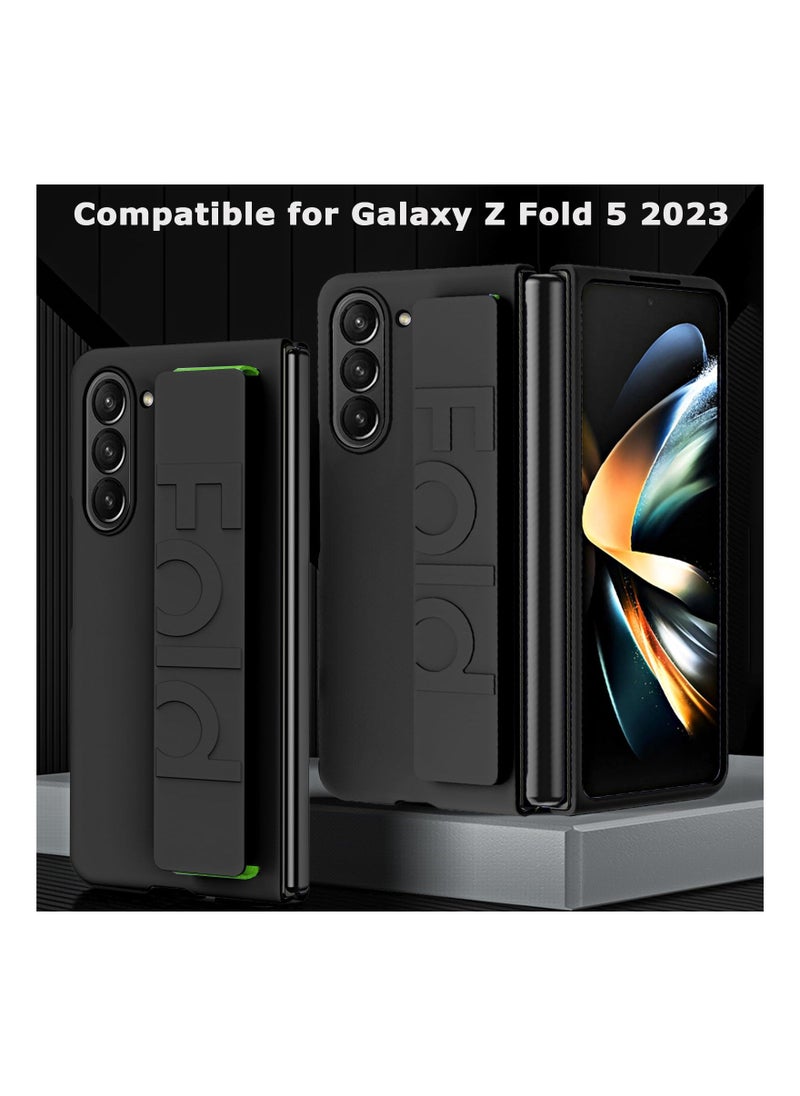 Case for Samsung Galaxy Z Fold 5, Hard PC Shockproof Cover with Camera Protective Case Slim Thin Protective Sleeve Thin Protective Case Stylish Tough & Thin Cover for Galaxy Z Fold 5 - Image 2