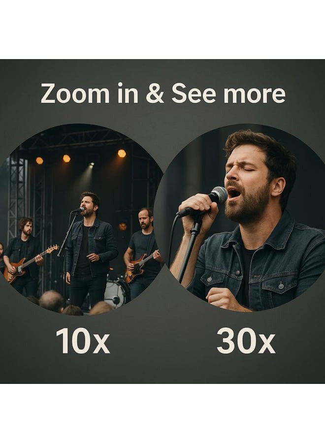 BARSKA Gladiator Binocular with Ruby Lens 10-30x60mm - Image 3