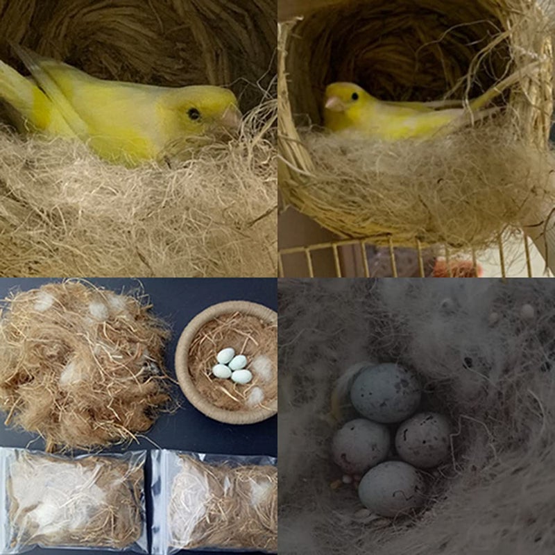 Shuoxpy 1.4 Oz Natural Bird Nesting Materials, Bird Nest Bedding Material, Great for Nest Building for Bird Small Animals - Image 5
