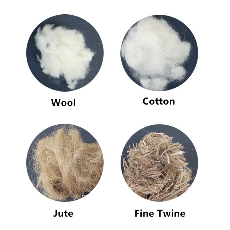Shuoxpy 1.4 Oz Natural Bird Nesting Materials, Bird Nest Bedding Material, Great for Nest Building for Bird Small Animals - Image 2