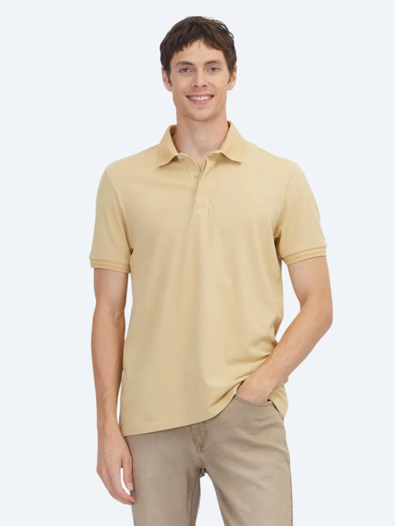 Kip Oil Green Plain 100% Cotton T-Shirt