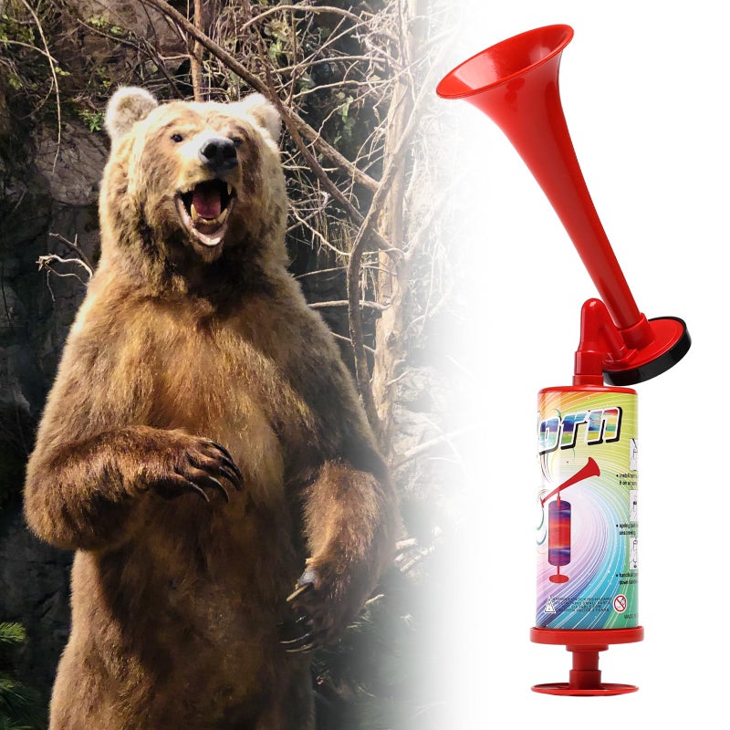 بوق قارب فربين بوق هوائي بوق ضبابي بوق هوائي للسلامة للحيوانات البرية لفعاليات الرياضة الحفلات بوق هوائي محمول بصوت عالٍ مضخة بوق هوائي محمول باليد