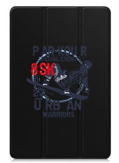 Theodor Protective Flip Case For Apple iPad Pro 11 (2024) With Trifold Stand Auto Wake Sleep Shockproof Cover Parkour special events  - Image 1