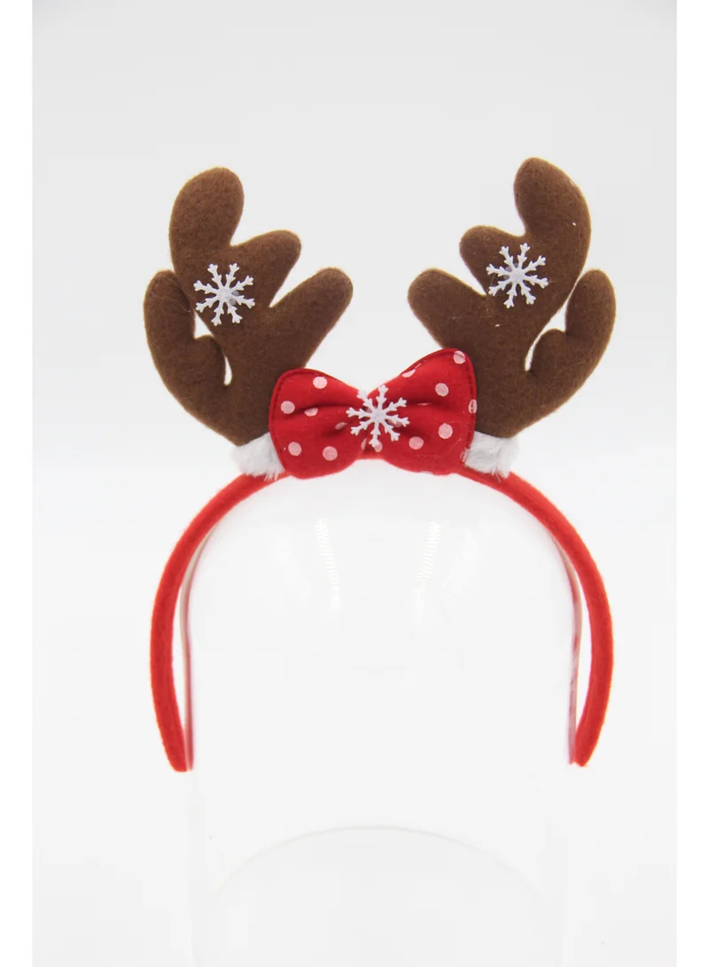 D'Daniela 8 Pieces Headbands Xmas Headwear Reindeeer