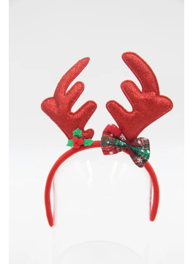 D'Daniela 8 Pieces Headbands Xmas Headwear Reindeeer