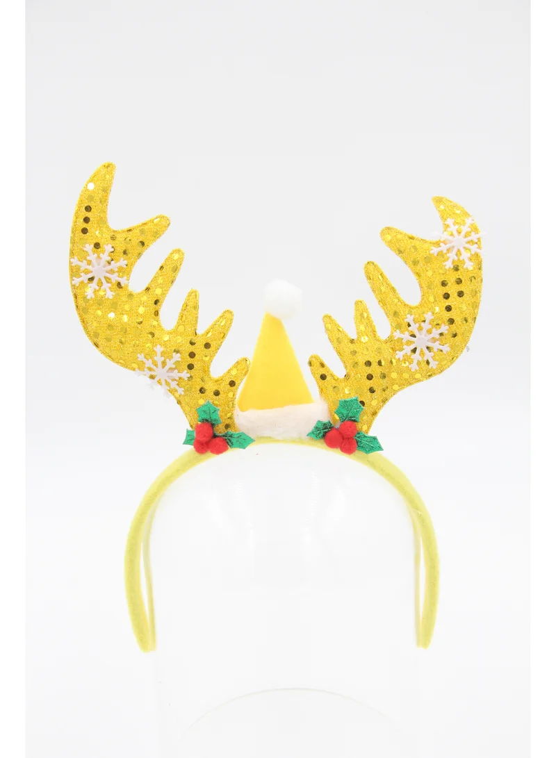 D'Daniela 8 Pieces Headbands Xmas Headwear Reindeeer