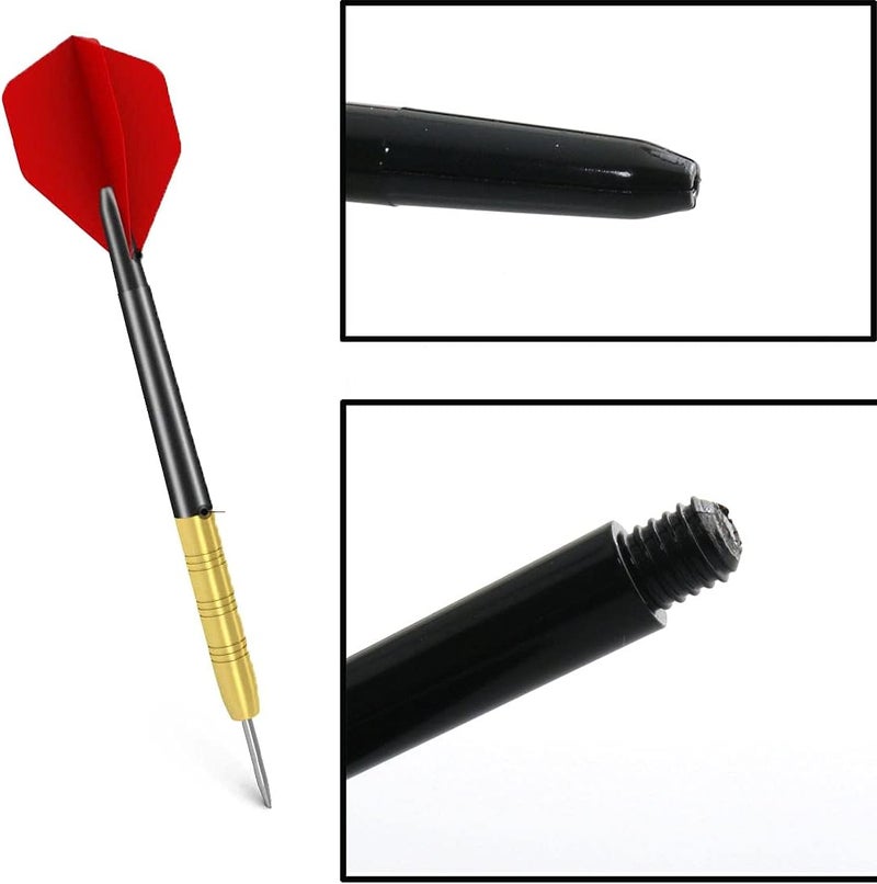 DTTRA 50PCS Plastic Dart Shafts Darts Accessories Stems Plastic Pole Rod with Standard 2BA Screw Thread - Image 4