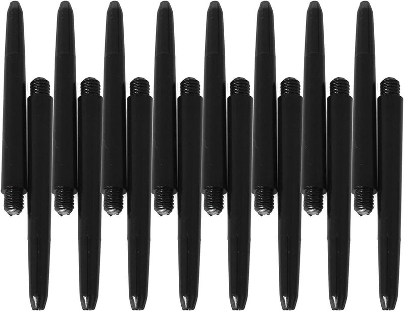 DTTRA 50PCS Plastic Dart Shafts Darts Accessories Stems Plastic Pole Rod with Standard 2BA Screw Thread - Image 1