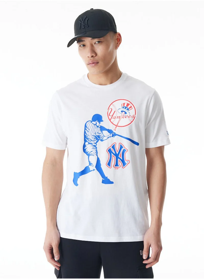 نيو ايرا Mlb Player New York Yankees Graphic T-Shirt