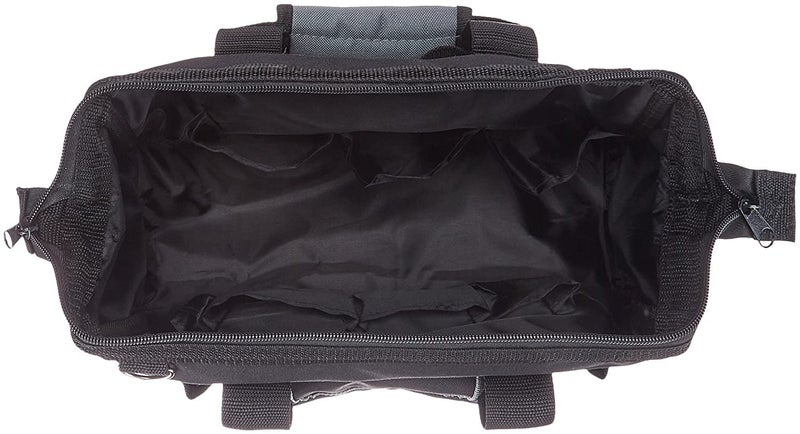 PAHAL 13 Inch Heavy Duty Tool Bag – Waterproof Nylon Tool Storage Organizer with 15 Pockets for Electrician, Mechanic, Plumber, Technician & Carpenter, Portable Small Tool Carry Bag, Black - Image 3
