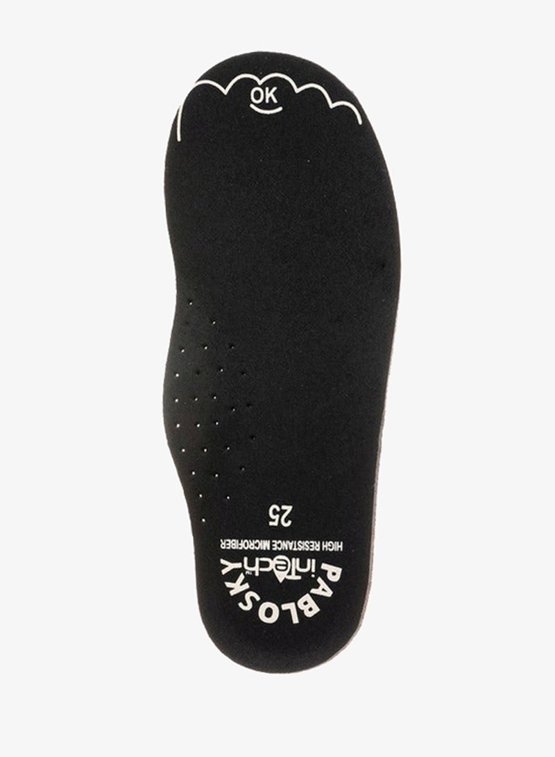 Pablosky Girls' Panelled School Shoes with Hook and Loop Closure - 355815-J - Image 3