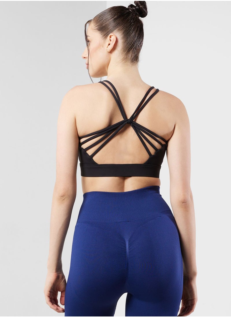 FRWD - Strappy Back Detail Sports Bra - Image 1