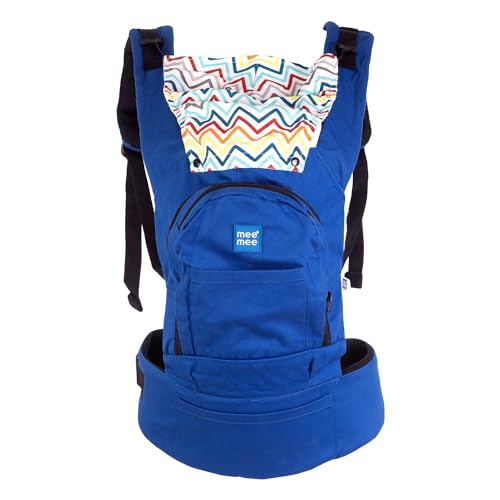 Mee Mee Cuddle Up Baby Carrier with Padded Waistbelt (Navy Blue) - Image 1