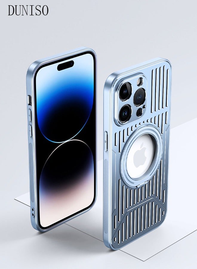 DUNISO iPhone 15 Pro MAX Phone Case 6.7" Full Body Protective Phone Cover With Crossbody Strap Anti-fall Phone Case Built-in Screen and Camera Protector For Apple 15 Pro MAX Phone Case - Image 1