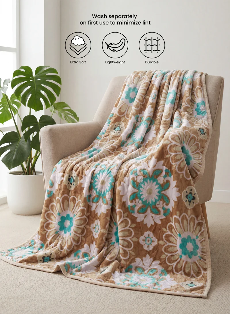 PARAJOHN Para John Warmee Flannel Fleece Blanket – Ultra Soft Polyester Double Bed Blanket 220×240 cm