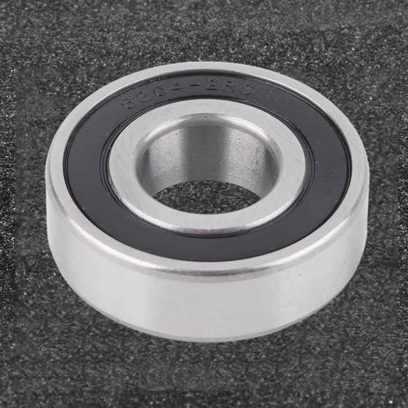 Ball Bearing 10Pcs 6204-2RS Bearing Steel High Speed - Double Sided Seal Deep Groove Raceway for Light Industry Mechanical Power Transmission - Image 1