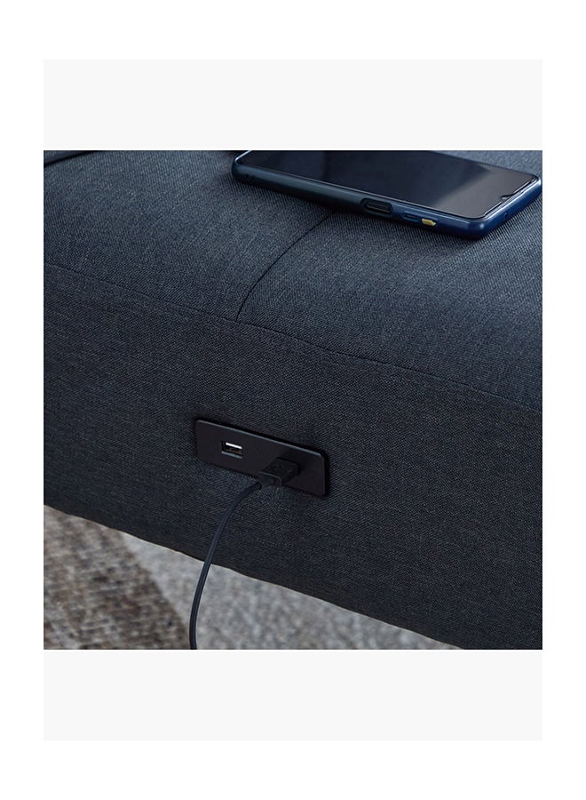 Home Box أريكة سرير قماش 3 مقاعد أودين مع منفذ USB 177 x 89 x 78 سم - Image 5