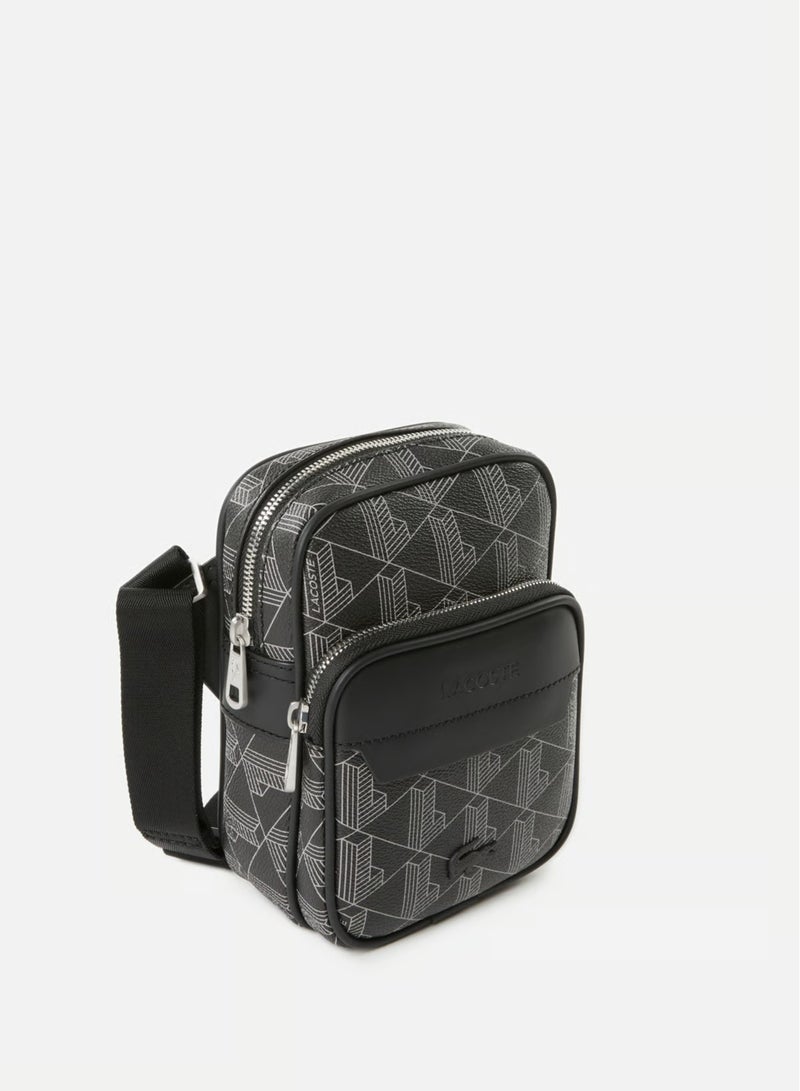 LACOSTE LACOSTE Monogrammed shoulder bag - Image 3