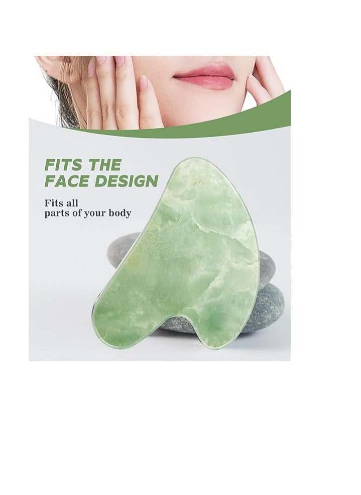Generic Gua Sha Stone Jade Roller  - Image 3